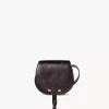 Small Marcie saddle bag in shiny leather Small Marcie saddle bag in shiny leather