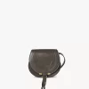 Small Marcie saddle bag in shiny leather Small Marcie saddle bag in shiny leather