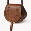 Small Marcie saddle bag in shiny leather Small Marcie saddle bag in shiny leather