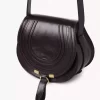 Small Marcie saddle bag in shiny leather Small Marcie saddle bag in shiny leather
