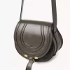 Small Marcie saddle bag in shiny leather Small Marcie saddle bag in shiny leather