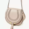Small Marcie saddle bag in shiny leather Small Marcie saddle bag in shiny leather