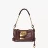 Small Paddington chain bag in grained leather Small Paddington chain bag in grained leather