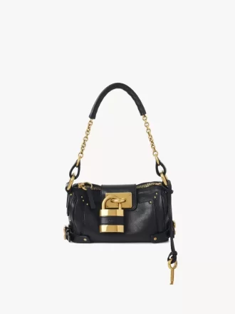 Small Paddington chain bag in grained leather