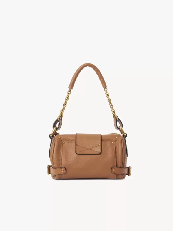 Small Paddington chain bag in grained leather Small Paddington chain bag in grained leather
