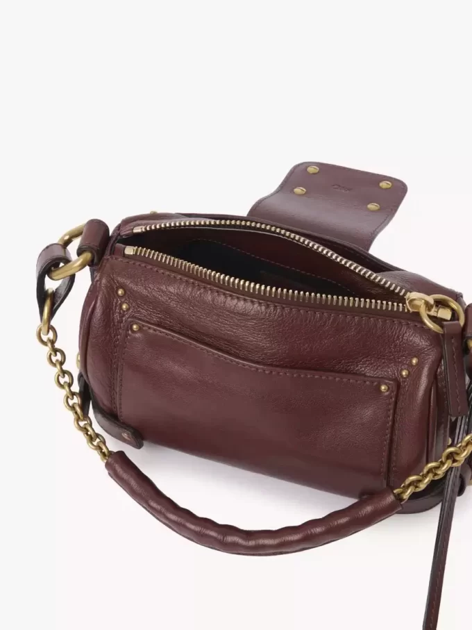 Small Paddington chain bag in grained leather Small Paddington chain bag in grained leather