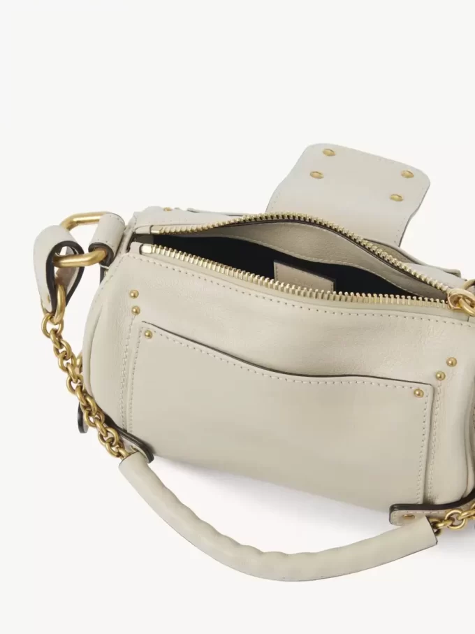 Small Paddington chain bag in grained leather Small Paddington chain bag in grained leather