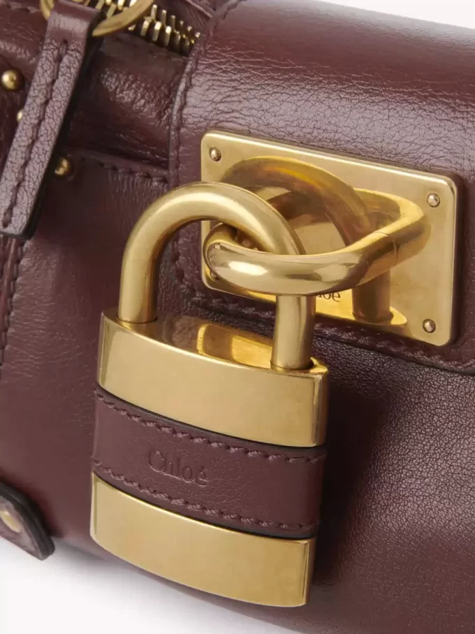 Small Paddington chain bag in grained leather Small Paddington chain bag in grained leather