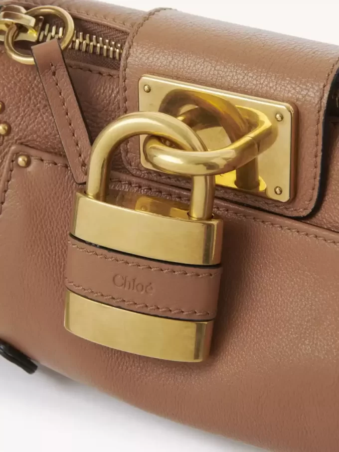 Small Paddington chain bag in grained leather Small Paddington chain bag in grained leather