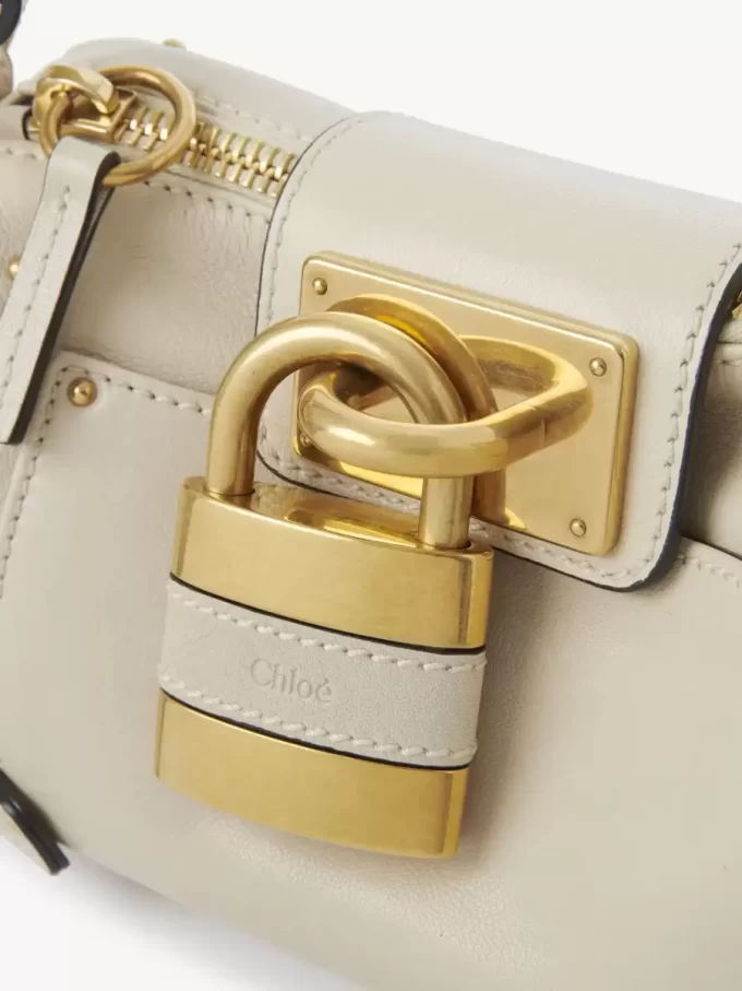 Small Paddington chain bag in grained leather Small Paddington chain bag in grained leather