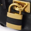 Small Paddington chain bag in grained leather Small Paddington chain bag in grained leather