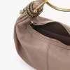 Small Snake Bracelet Hobo bag in grained leather Small Snake Bracelet Hobo bag in grained leather