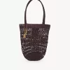 Small Summer Banana tote bag in raffia Small Summer Banana tote bag in raffia