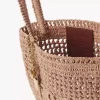 Small Summer Banana tote bag in raffia Small Summer Banana tote bag in raffia