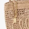 Small Summer Banana tote bag in raffia Small Summer Banana tote bag in raffia