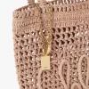 Small Summer Banana tote bag in raffia Small Summer Banana tote bag in raffia