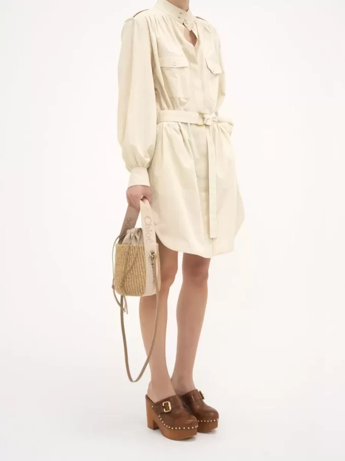 Small Woody basket in natural fibers Small Woody basket in natural fibers