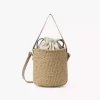 Small Woody basket in natural fibers