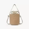 Small Woody basket in natural fibers Small Woody basket in natural fibers