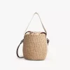 Small Woody basket in natural fibers