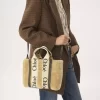 Small Woody tote bag in shearling Small Woody tote bag in shearling