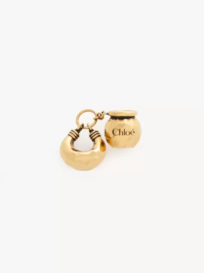 Sphere Mini Bracelet Dice bracelet charm in brass Sphere Mini Bracelet Dice bracelet charm in brass