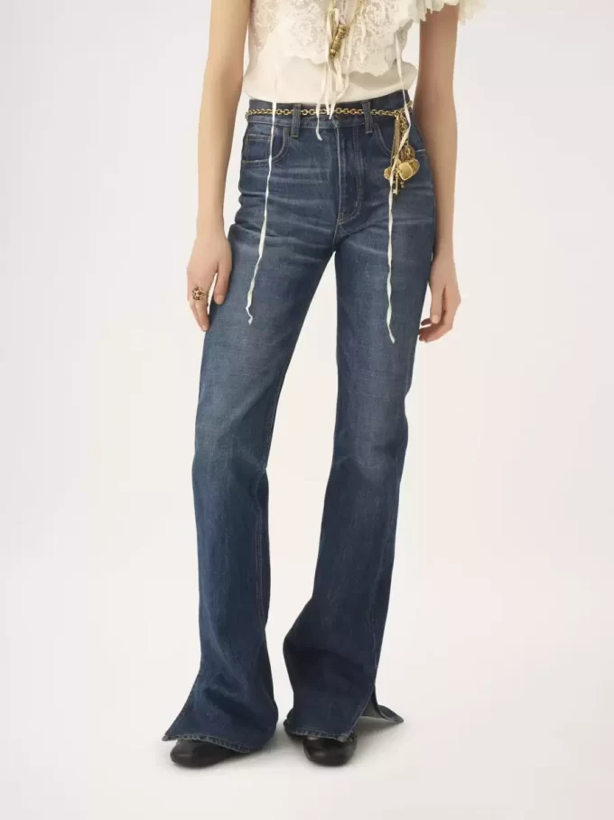 Straight jeans in denim Straight jeans in denim