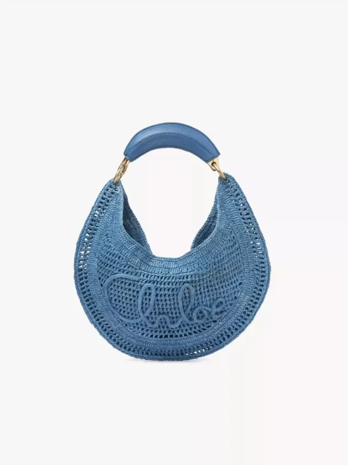 Summer Banana hobo bag in raffia Summer Banana hobo bag in raffia