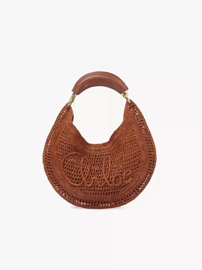 Summer Banana hobo bag in raffia Summer Banana hobo bag in raffia