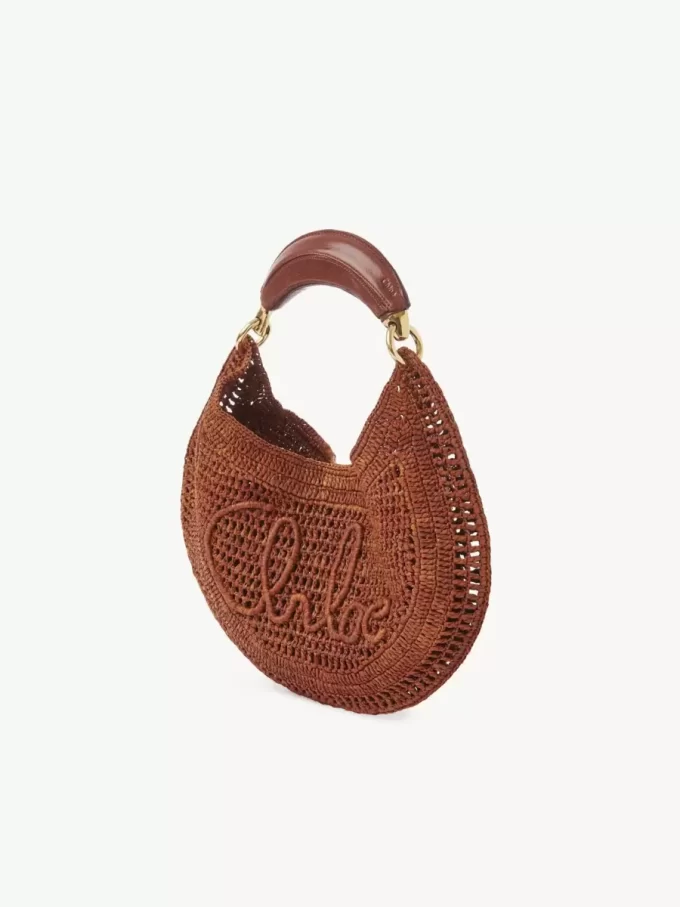 Summer Banana hobo bag in raffia Summer Banana hobo bag in raffia