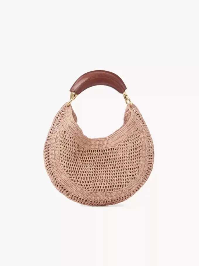 Summer Banana hobo bag in raffia Summer Banana hobo bag in raffia