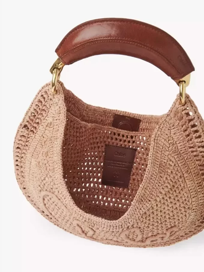 Summer Banana hobo bag in raffia Summer Banana hobo bag in raffia