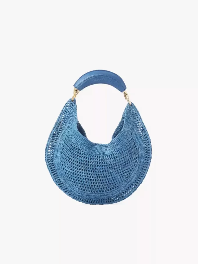Summer Banana hobo bag in raffia Summer Banana hobo bag in raffia