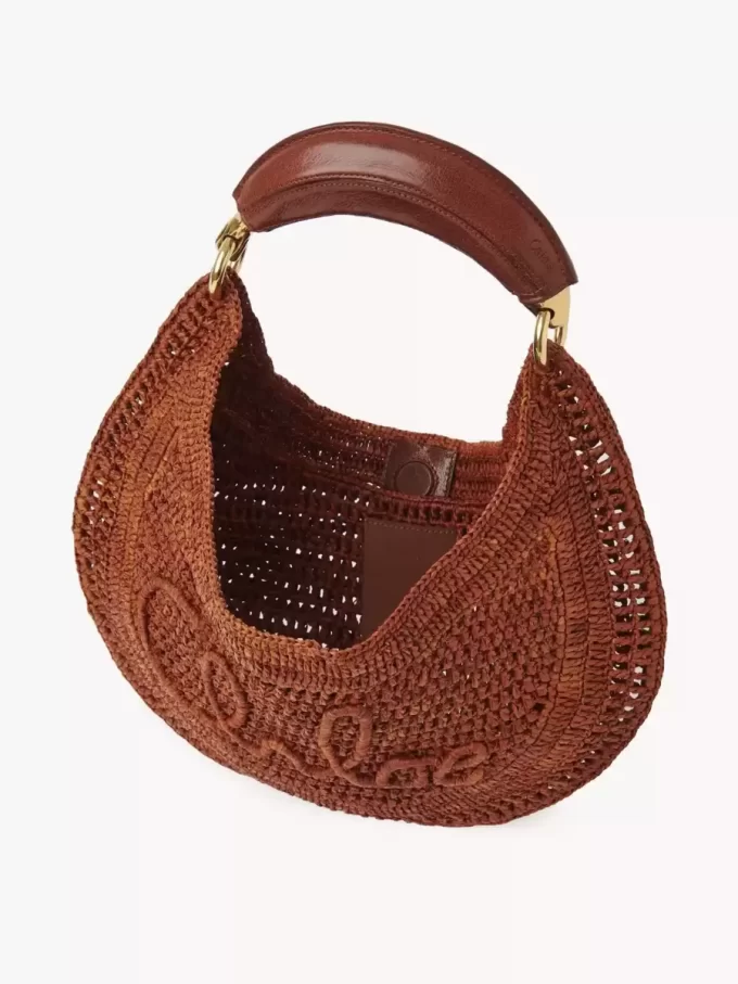 Summer Banana hobo bag in raffia Summer Banana hobo bag in raffia