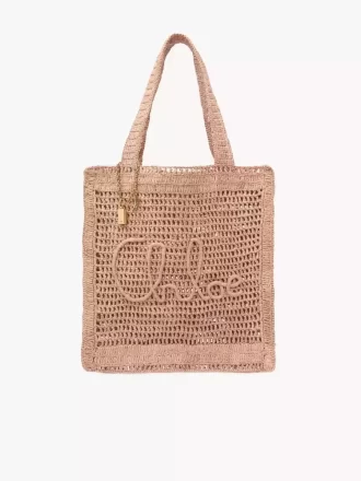 Summer Banana tote bag in raffia Summer Banana tote bag in raffia