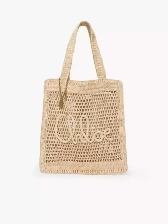 Summer Banana tote bag in raffia Summer Banana tote bag in raffia