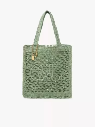 Summer Banana tote bag in raffia