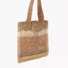 Summer Banana tote bag in raffia Summer Banana tote bag in raffia