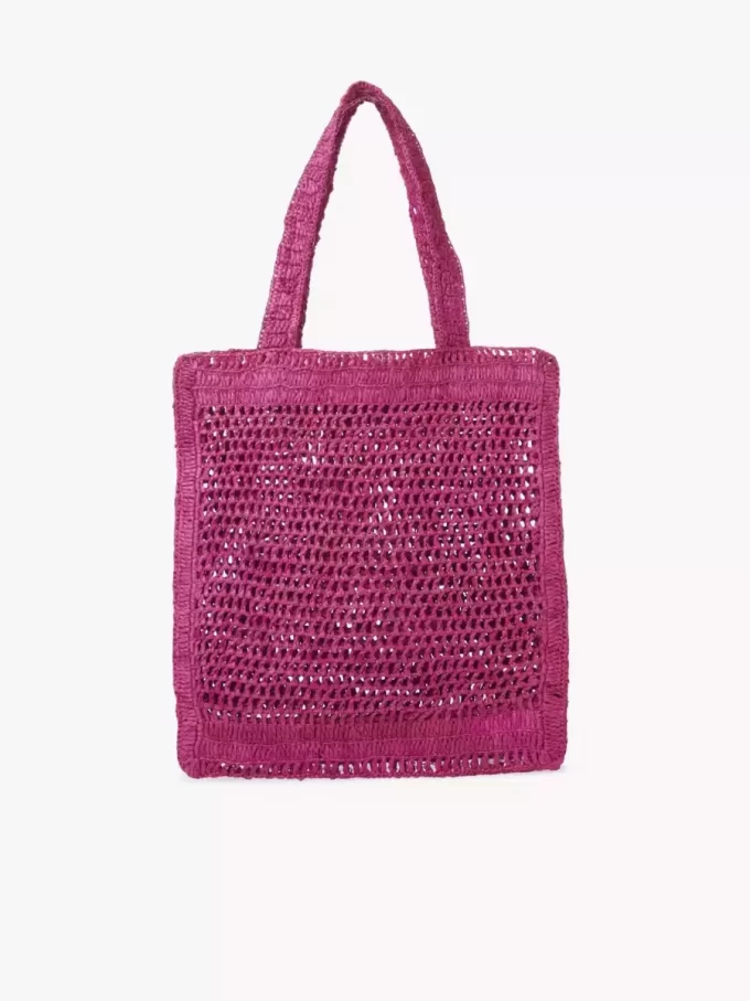 Summer Banana tote bag in raffia Summer Banana tote bag in raffia