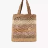 Summer Banana tote bag in raffia Summer Banana tote bag in raffia