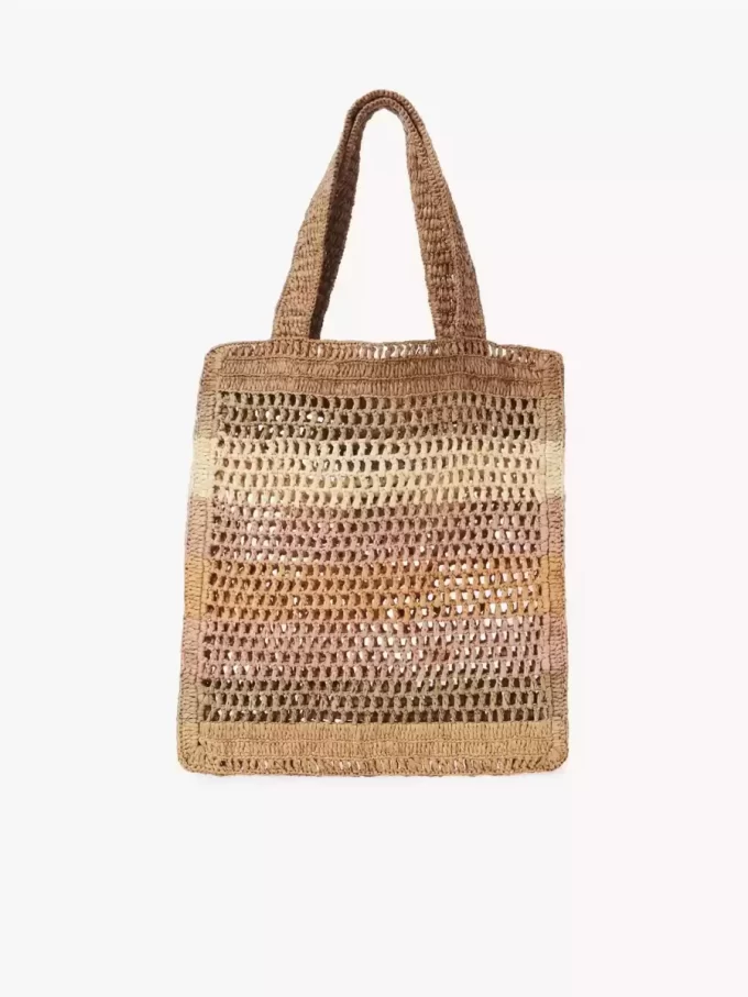 Summer Banana tote bag in raffia Summer Banana tote bag in raffia