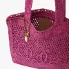 Summer Banana tote bag in raffia Summer Banana tote bag in raffia