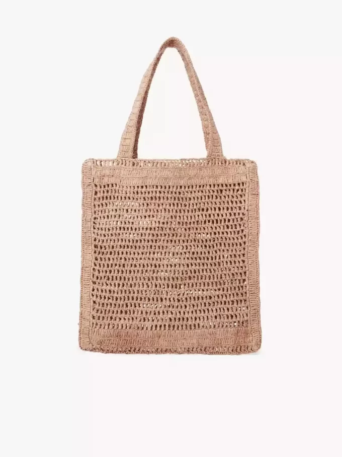 Summer Banana tote bag in raffia Summer Banana tote bag in raffia