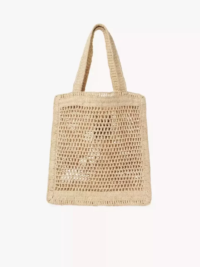 Summer Banana tote bag in raffia Summer Banana tote bag in raffia