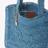 Summer Banana tote bag in raffia