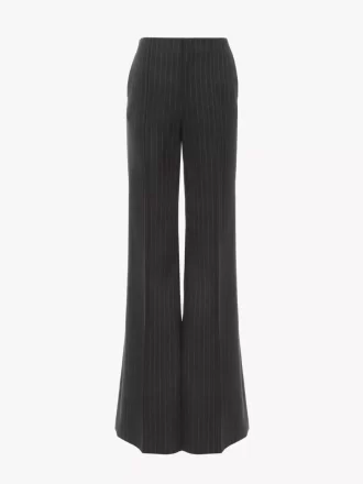 Tailored bootcut pants in wool Tailored bootcut pants in wool