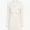 Tailored jacket in cotton-mix jacquard Tailored jacket in cotton-mix jacquard