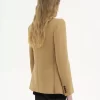 Tailored jacket in wool grain de poudre Tailored jacket in wool grain de poudre