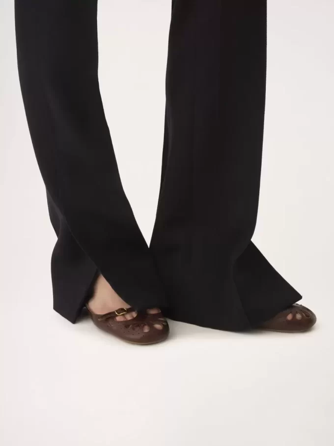 Tailored pants in wool gabardine Tailored pants in wool gabardine