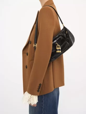 The 99 shoulder bag in croco-effect leather The 99 shoulder bag in croco-effect leather